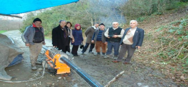 SIRAT KÖPRÜSÜNÜ GEÇEREK KÜÇÜKKAYMAZ OKULU SU ÇALIŞMAMIZI ZİYERETE GELDİ